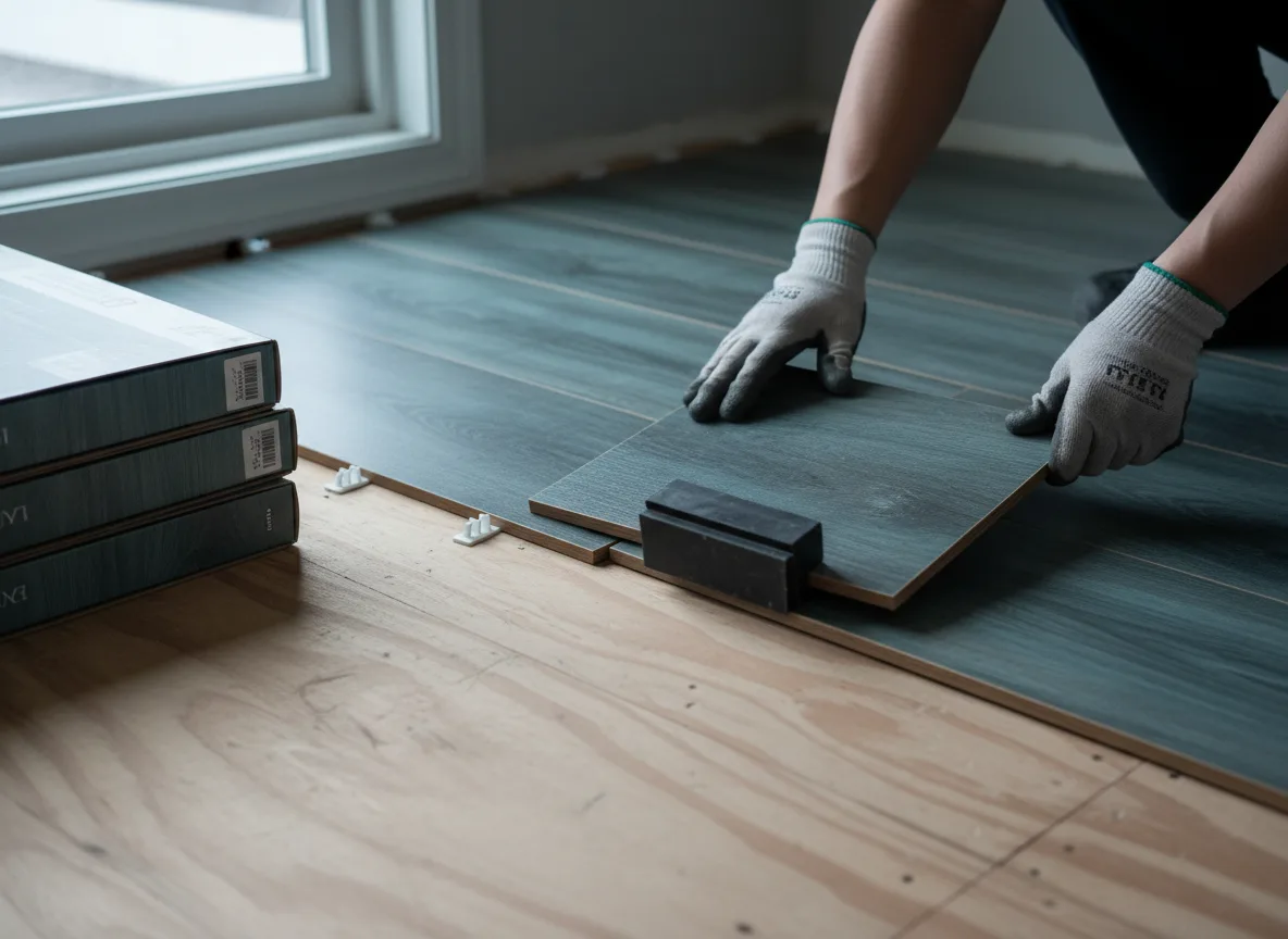 Luxury Vinyl Plank Installation company in Pingree, ND